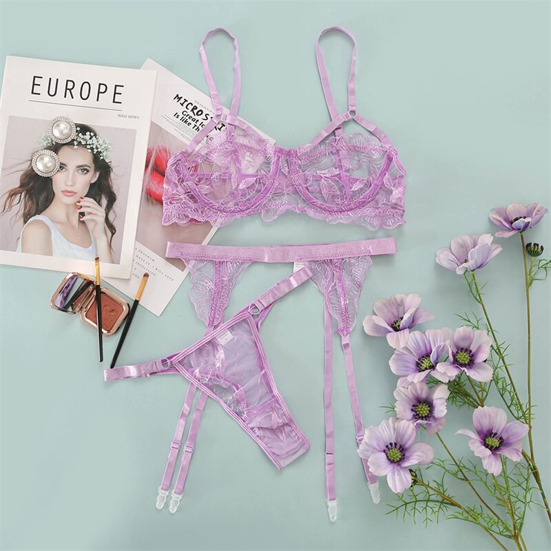 Ensemble de lingerie en dentelle