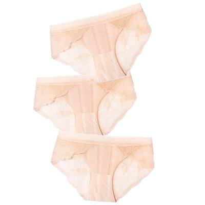 Culotte en dentelle 3 pièces