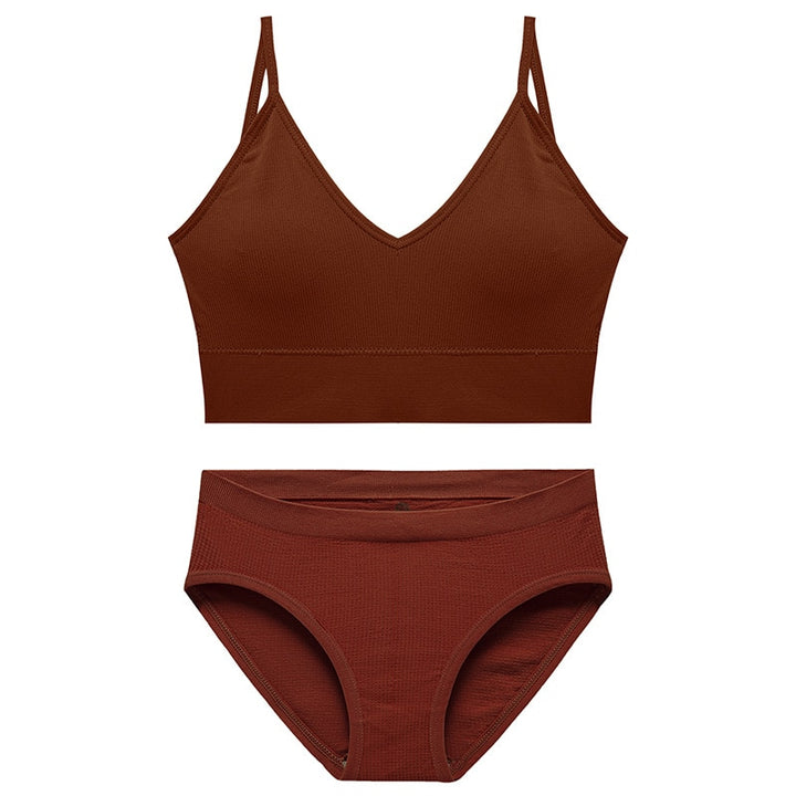 Ensemble sans couture de sous-vêtements de sport