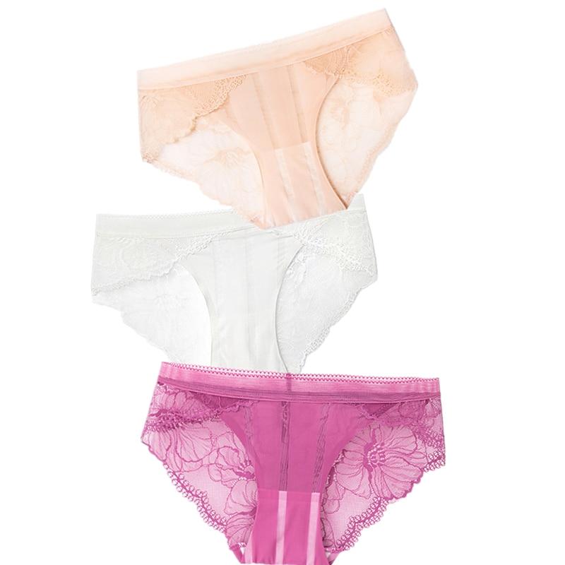 Culotte en dentelle 3 pièces