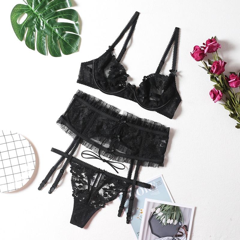 Ensemble de lingerie en dentelle