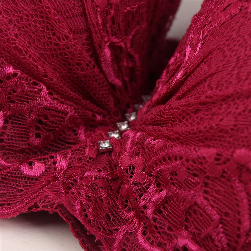 Soutien-gorge dentelle avec cristaux