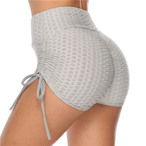 Short de sport avec cordons de serrage