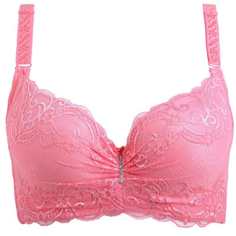 Soutien-gorge dentelle avec cristaux