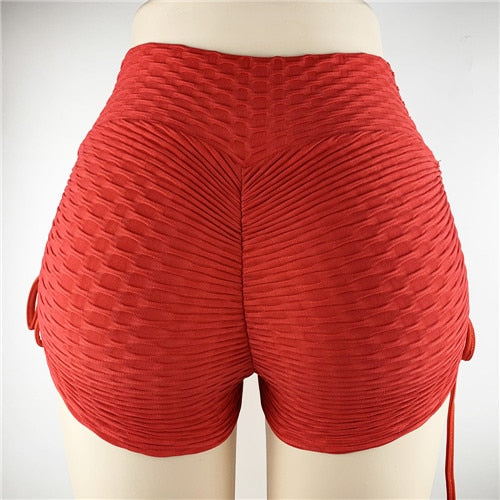 Short de sport avec cordons de serrage