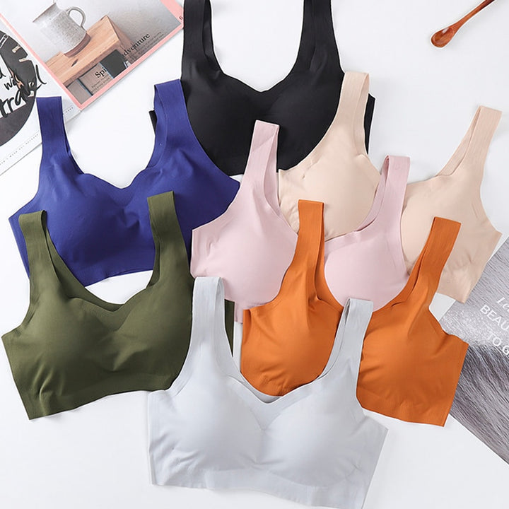 Soutien-gorge de sport sans couture