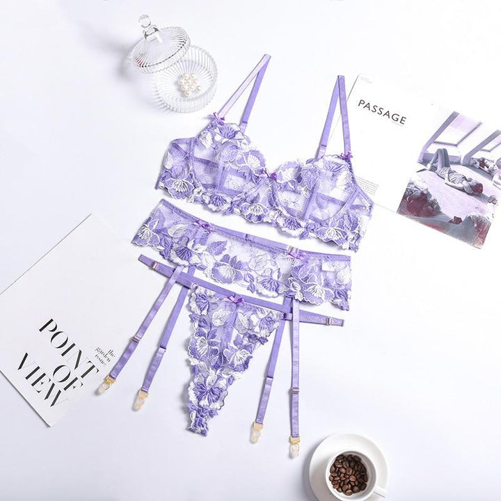 Ensemble lingerie de soirée en dentelle
