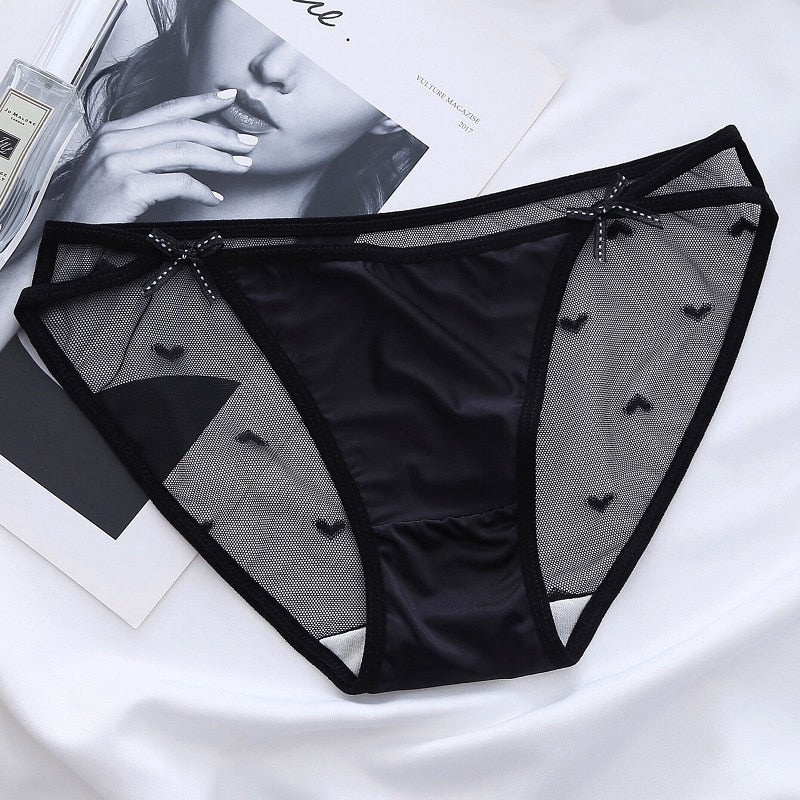 Slip avec un motif coeur