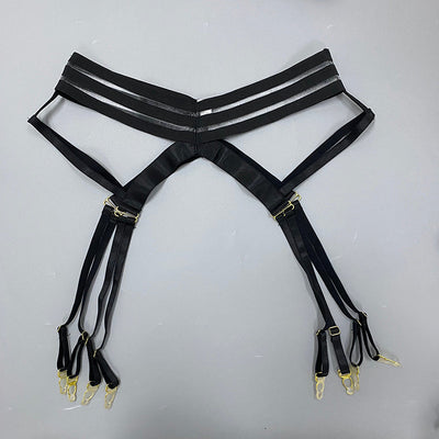 Ensemble de sous-vêtements rayés 3 pièces