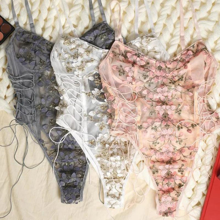 Body avec broderie