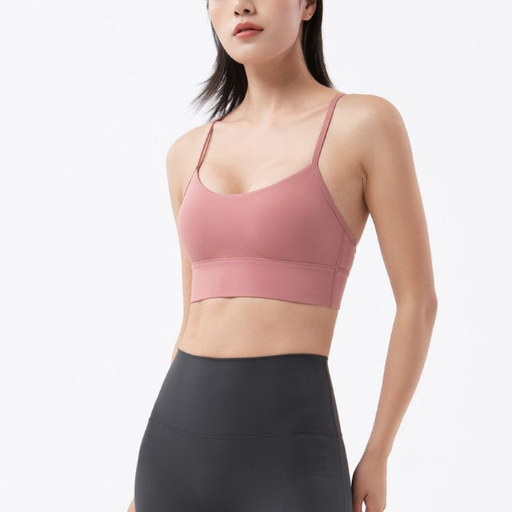 Soutien-gorge de sport à fines bretelles