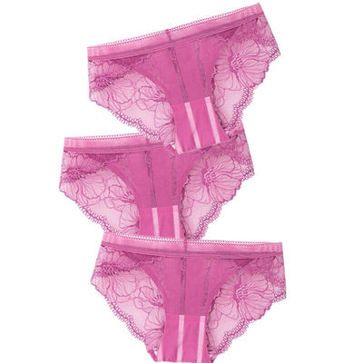 Culotte en dentelle 3 pièces