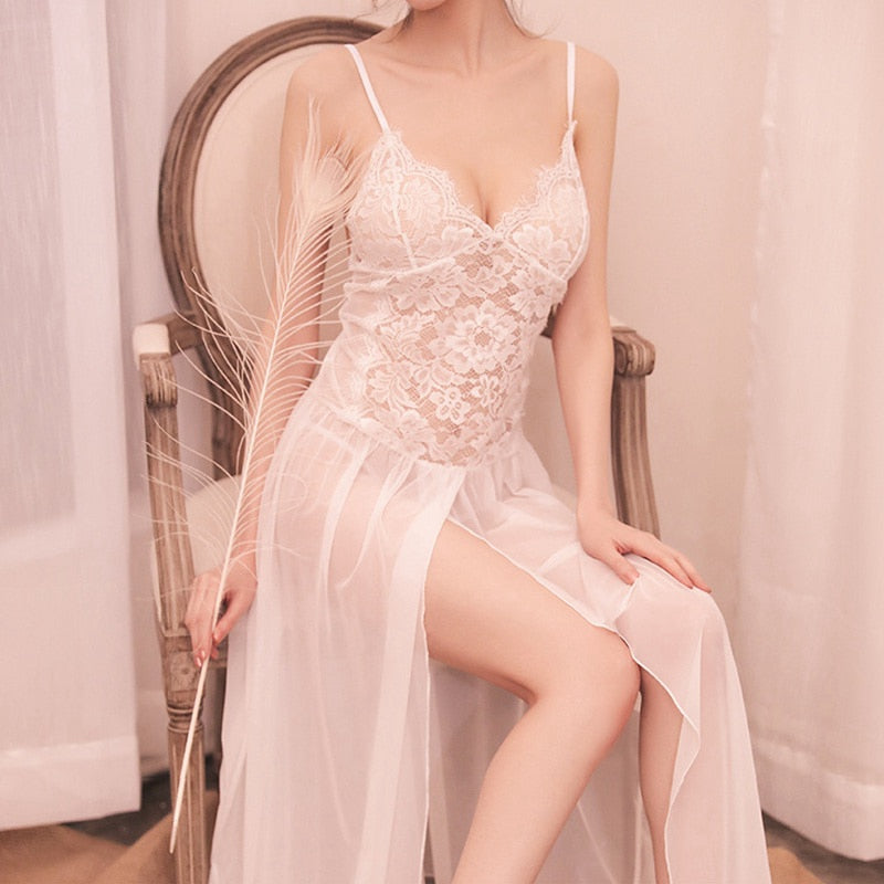 Longue chemise de nuit