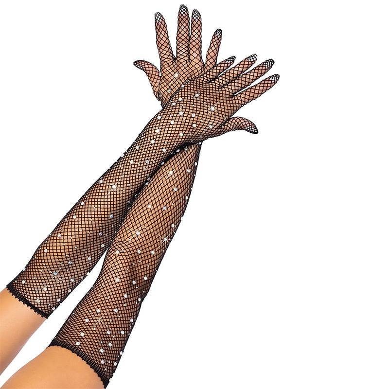 Gants résille