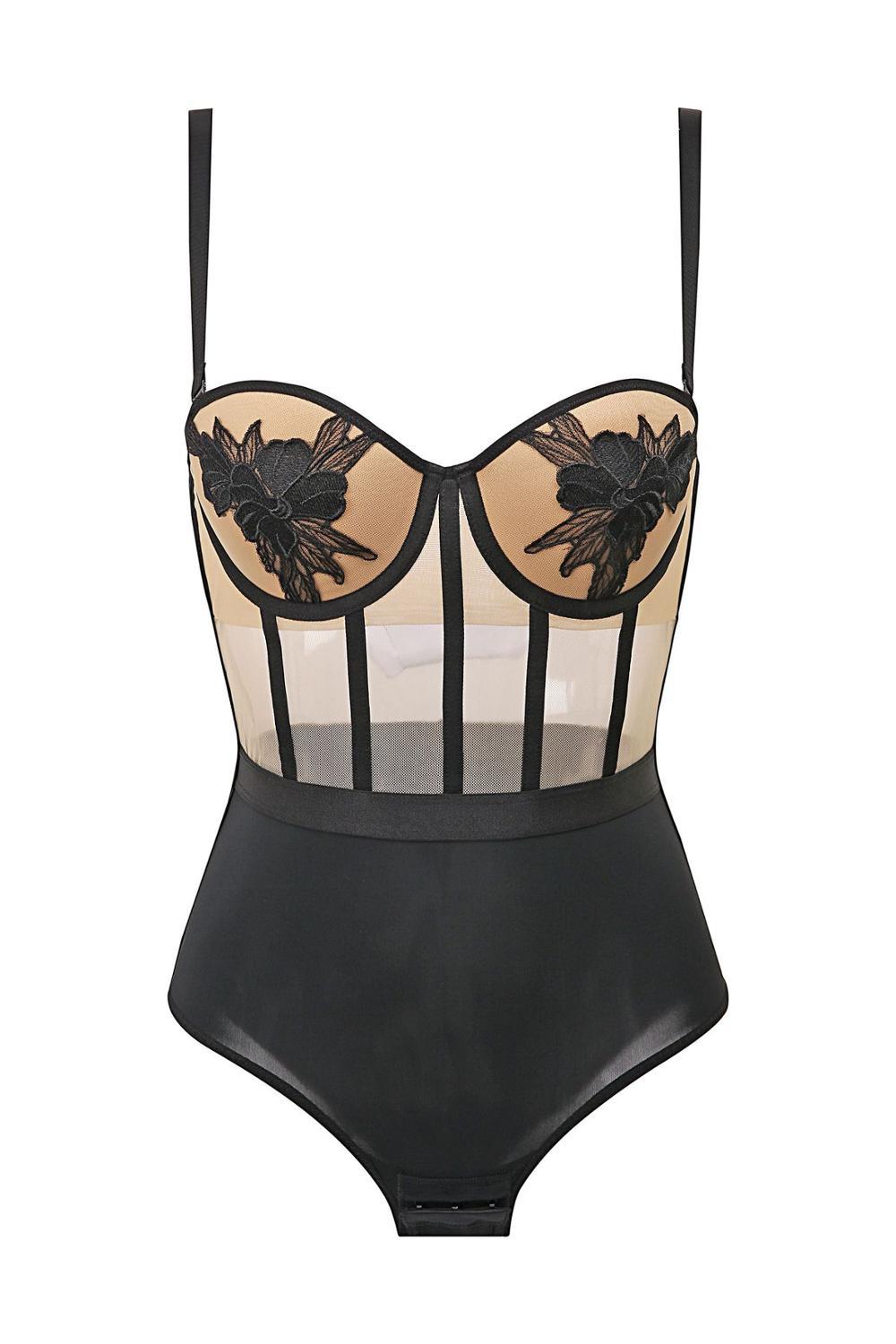 Body avec broderie