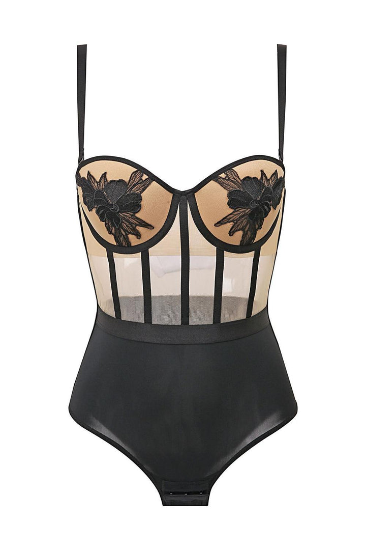 Body avec broderie