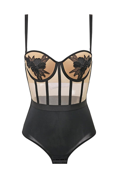Body avec broderie