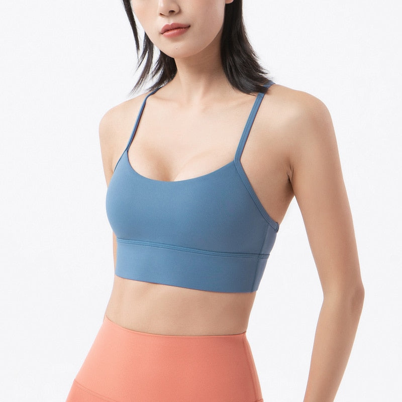 Soutien-gorge de sport à fines bretelles