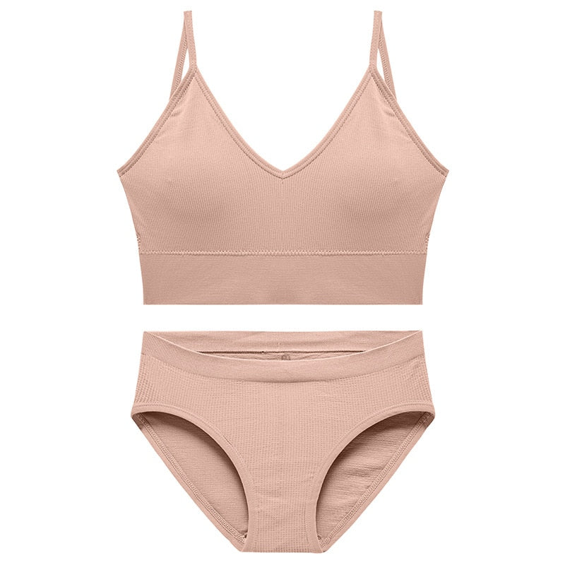 Ensemble sans couture de sous-vêtements de sport