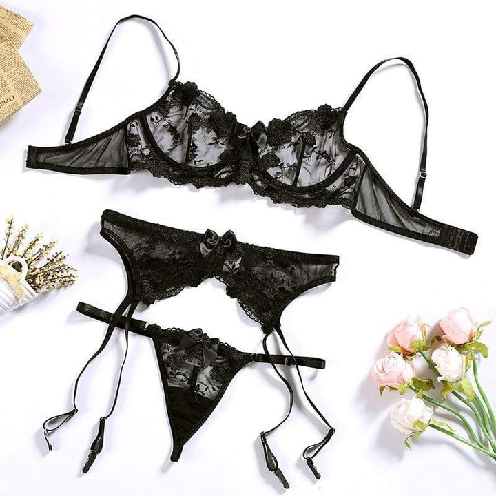 Ensemble de sous-vêtements en dentelle
