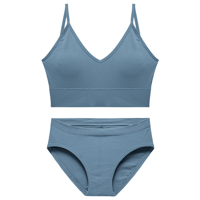 Ensemble sans couture de sous-vêtements de sport