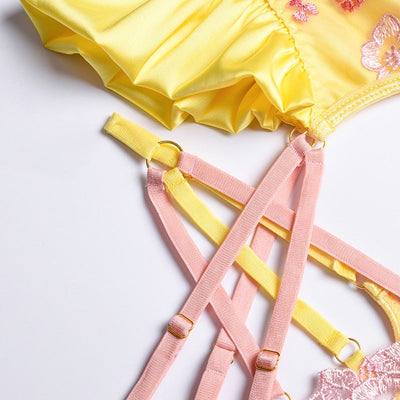 Ensemble de sous-vêtements en satin