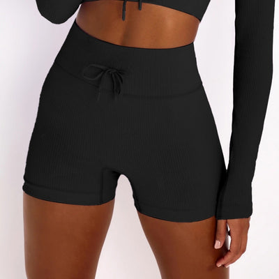 Short de sport taille haute