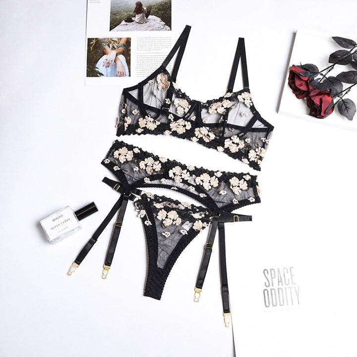 Ensemble de sous-vêtements 3 pièces